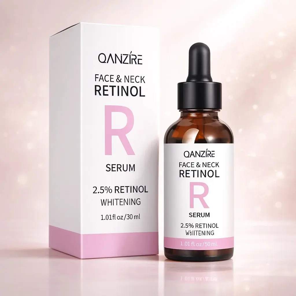Retinol Brightening Anti Aging Serum, Face Neck Dual Effect Care, Improves Dark Spots Fine Lines, Dark Spot Corrector, Dark Spots Relief, Dark Spot Remover, Firming Elasticity, Deep Repair, Skin Repair, Restore, 30ML