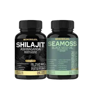 MONOSOLEIL Sea Moss & Shilajit Supplement Set