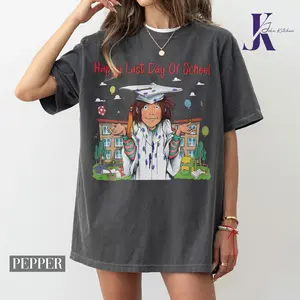Junie B Teacher T-Shirt - Comfort Color Shirt for Kindergarten, First Grade & Elementary Teachers - Gift for School Theme Womenswear Hoodie