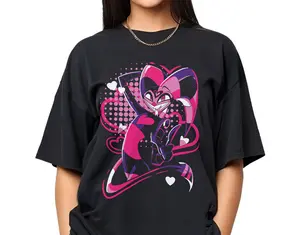 Fizzarolli Helluva Boss Shirt, Helluva Boss Characters Unisex T-Shirt, Helluva Boss Merch, Helluva Boss Robo Fizz Cotton Crewneck Sweatshirt, Helluva Boss Fan Gift