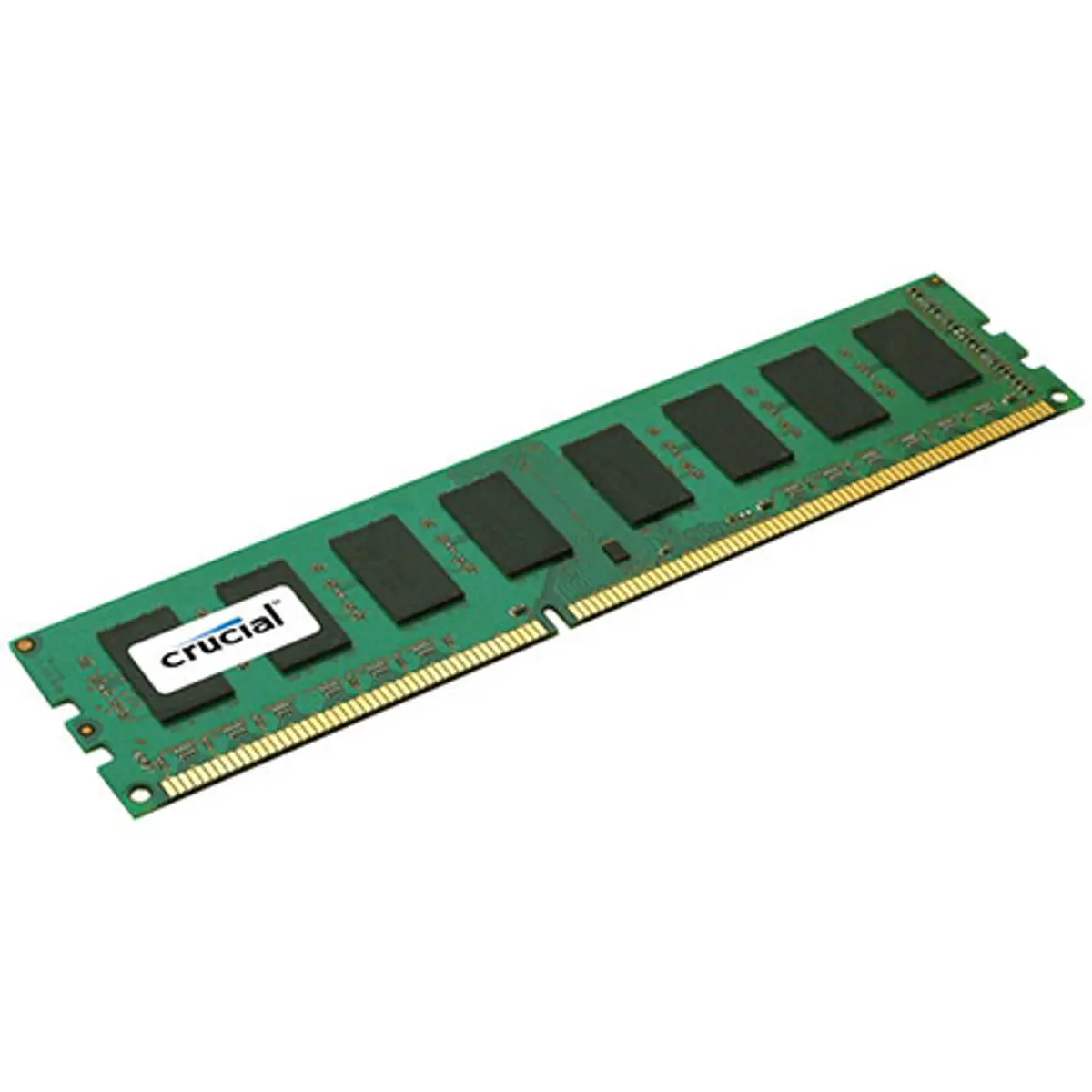 Crucial 8GB 240-Pin UDIMM DDR3 Desktop Memory Module for Desktop PCs, 1600MT/S (PC3-12800), CL11, Unbuffered, ECC Support, 1.35V, 1024Megx72 Configuration, Memory Boost, Computer Users