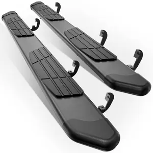 【EYOUHZ】6" Running Boards Compatible with Chevy/GMC Silverado/Sierra 1500 2019-2026, 2500HD/3500HD 2020-2026 - Crew Cab Only - Excl. 2019 1500 LD, Side Step Rails Aluminum Alloy Nerf Bars