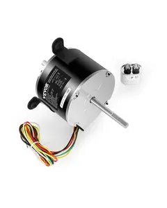 【Summervibes】VEVOR 3108706.916 RV AC Fan Motor Compatible with Dometic Brisk Air I Model - Single Phase, 1/5HP AC115V 2.6A 1650 RPM (3 Speeds)