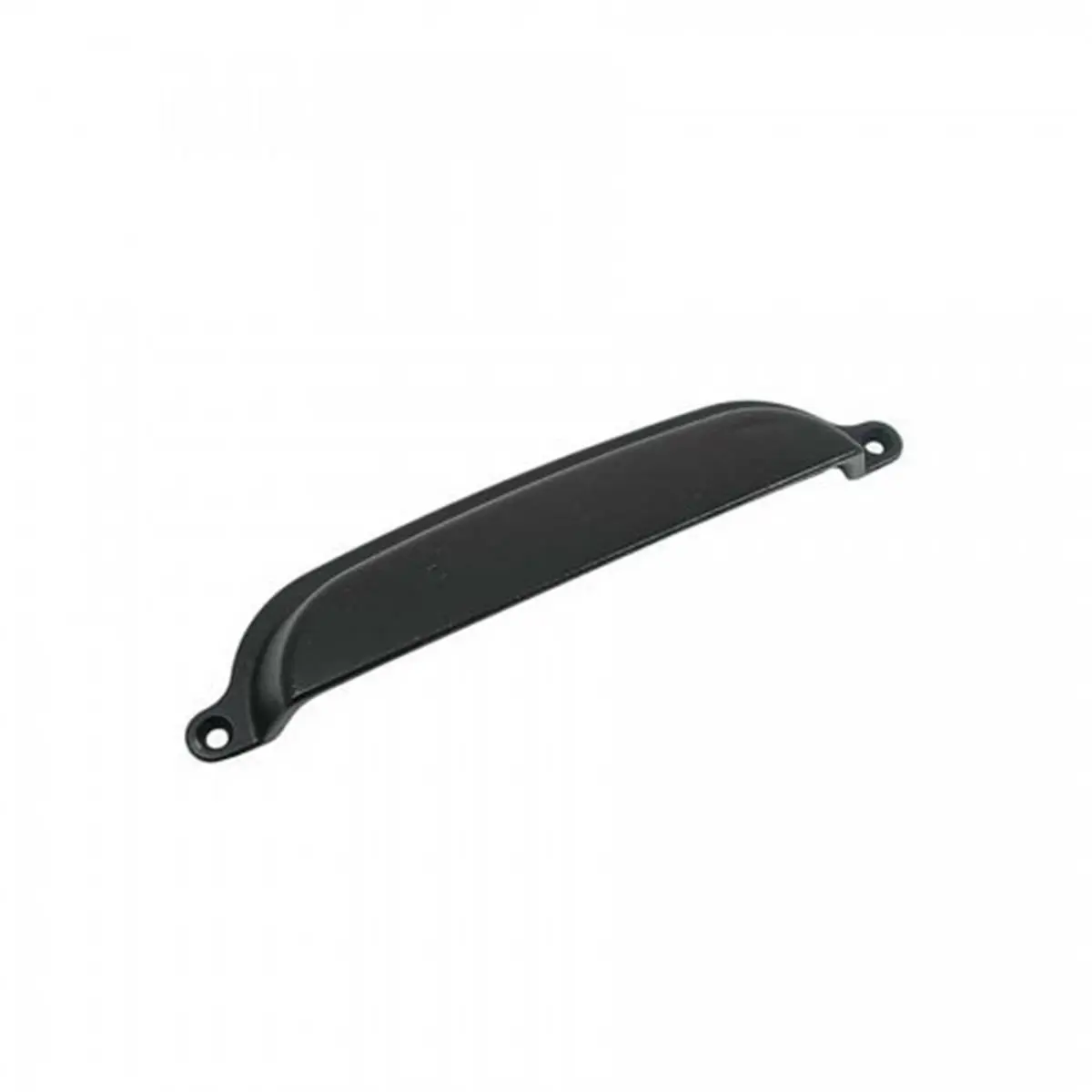 212 MAIN 6-in Oil Rubbed Bronze Riverstone Cabinet Cup Pull - Zinc Construction, 6-in Length, Door Hardware