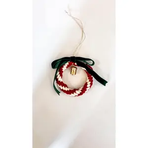 Macrame Wreath Ornaments