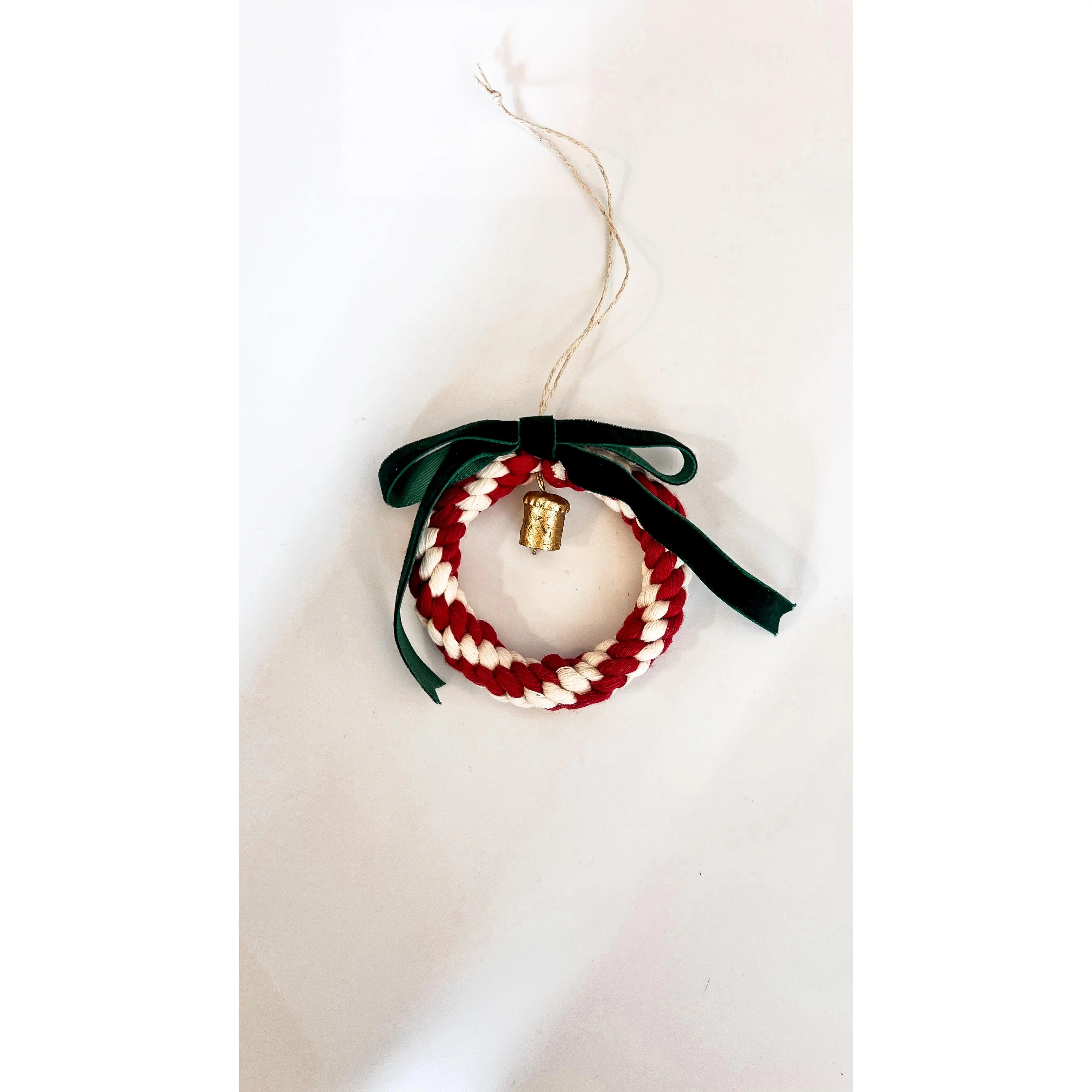 Macrame Wreath Ornaments
