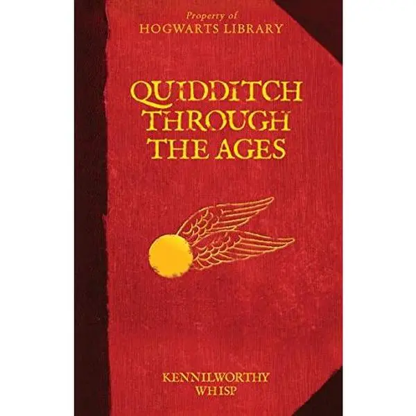 USED Book - Quidditch Through the Ages (Harry Potter) by Kennilworthy Whisp (Hardcover) - english