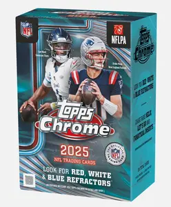 2025 Topps Chrome Football Blaster Value Box