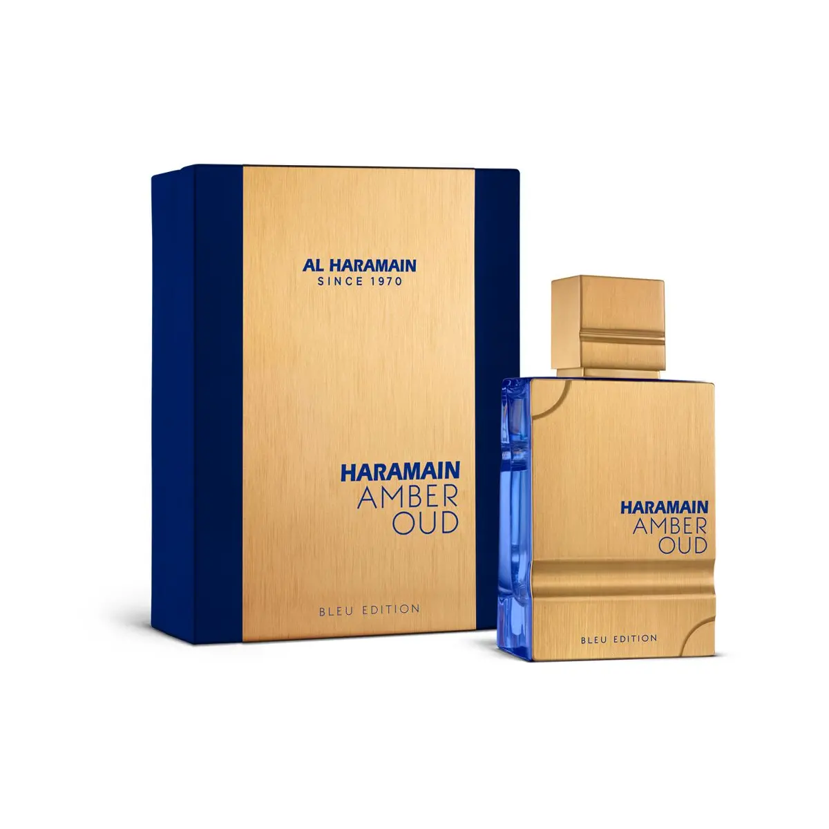AL HARAMAIN Amber Oud Blue Edition for Men Eau de Parfum Spray -Men's Cologne with Amber & Sandalwood, Arabian Perfume for Men 60ml (2.0 oz)