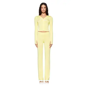 BLARE HOODIE - YELLOW : PALE YELLOW