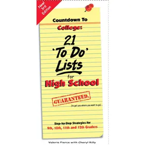 USED-Countdown to College: 21 'to Do' Lists for High School by Pierce, Valerie (Paperback)