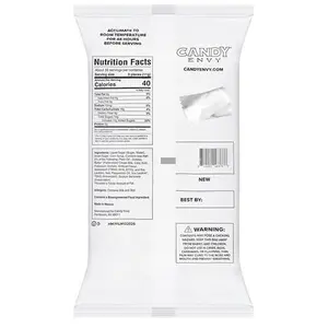 Candy Envy - White Wrapped Buttermints - 13 oz. Bag - 100 Individually Wrapped White Candy Mints