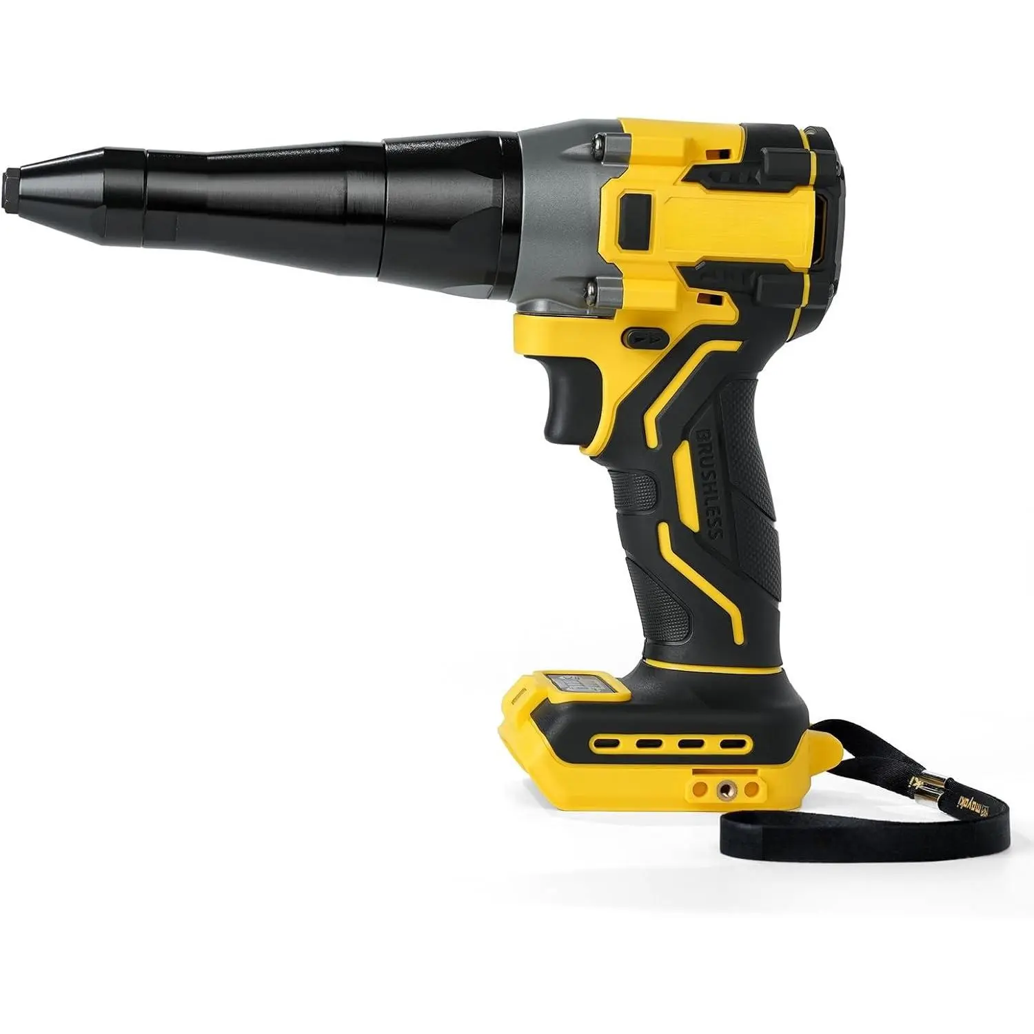 Cordless Rivet  Compatible with 20V 60V MAX  (Tool Only), 2248Lbf Electric Brushless Blind Riveter Tool, Pop Rivet Tool, Heavy Duty Automatic Riveter for 1/8", 5/32", 3/16" Rivets
