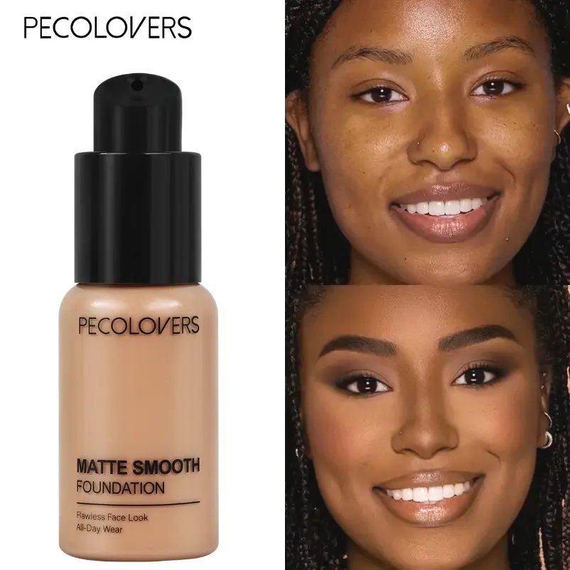 1PC Foundation - Moisturizing, Matte Finish, Long Lasting, Suitable for All Skin Types, Face Makeup Cosmetic, Cosmetics Products, Hydrating Flawless Coverage, Beauty Products