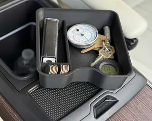 Range Rover Armrest Organizer | Range Rover Sport Armrest Organizer | Car Storage Organizer | L460 L461 L405 L494 | Armrest Storage | Coin Tray | Sunglass Holder | Car Armrest Box | Automotive Interior