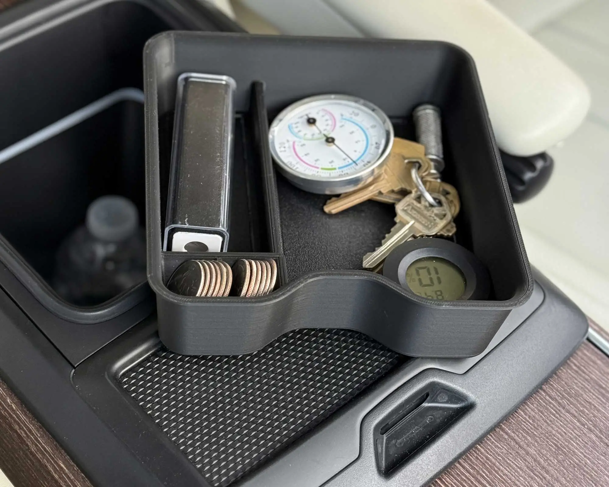 Range Rover Armrest Organizer | Range Rover Sport Armrest Organizer | Car Storage Organizer | L460 L461 L405 L494 | Armrest Storage | Coin Tray | Sung