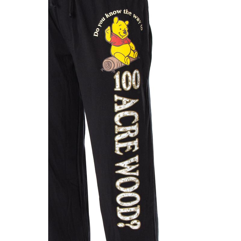 Disney Adult Winnie The Pooh 100 Acre Woods Lounge Sleep Pajama Pants