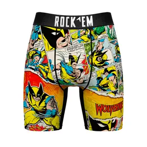 Rock 'Em Boxer Briefs - Marvel Wolverine Off Panel