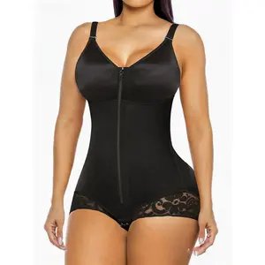 Comfy Zip-Up Bodysuit Shaper - All-Day Comfort & Instant Slimming