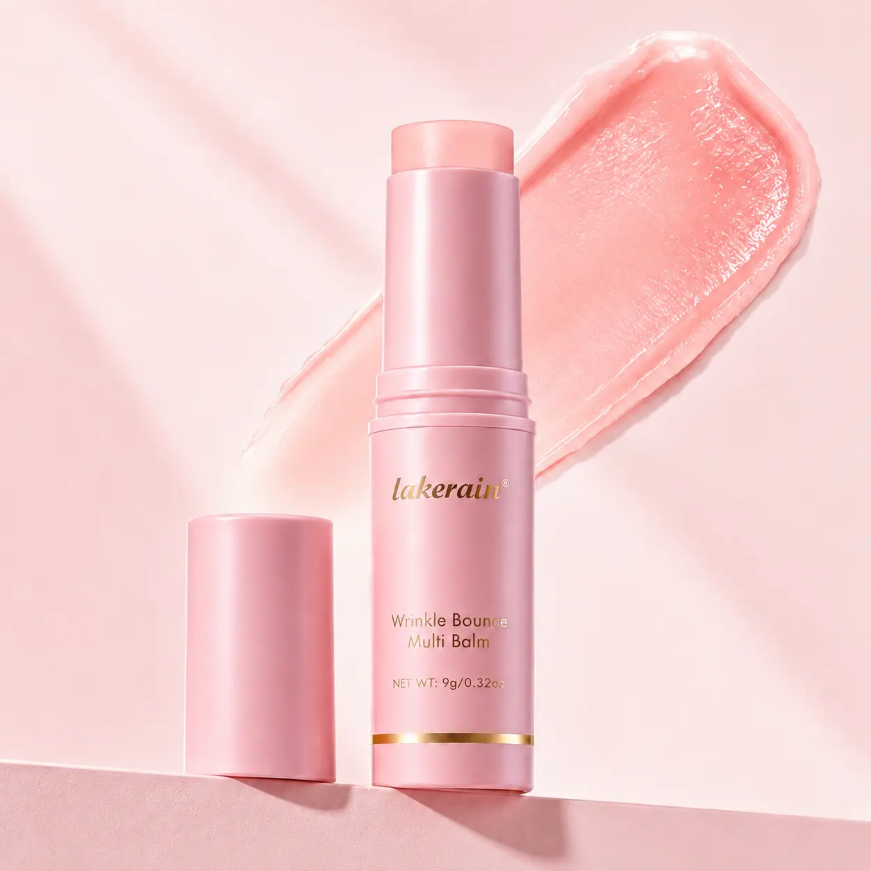 [NEW]  All-in-One   Pink Collagen Volume Multi-Balm,  Youth-Boost Stick for Youthful-Looking Skin, Fine Line & Firming Care, Under-Eyes, Neck, Forehead, Smile Lines & Lips, K-Beauty Inspired, Hydrating Lip Balm