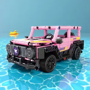 1217 Piece Cool Off-Road Car Model Building Set, Abs Material, Adult DIY Vehicle Assembly Kit, Unique Home Decor, Christmas Gift, Building Blocks Set, Building Block Sets