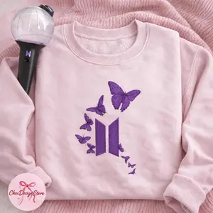 Bangtan Embroidered Sweatshirt, Bangtan World Tour Arirang Embroidered Sweatshirt, KPop Merch, Bangtan Boys Hoodie, Gift for Army Fans 2026