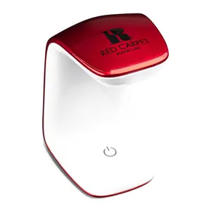 Red Carpet Manicure LED Soft Gel Mini Light – Portable LED Lamp, Hands-Free 360° Curing, 3W Power, Acetone-Resistant, Perfect for Soft Gel Nail Extensions, Quick 45-Second Curing.