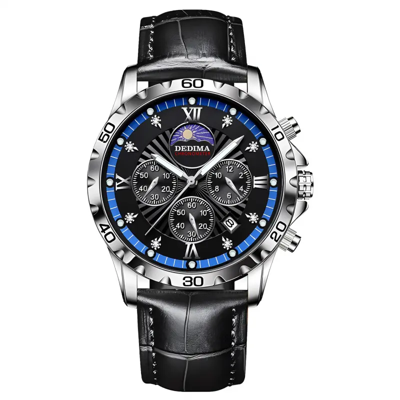 V0032 belt with black and blue surface