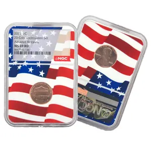 2025 Lincoln Cent MS69RD NGC Advance Releases Flagcore