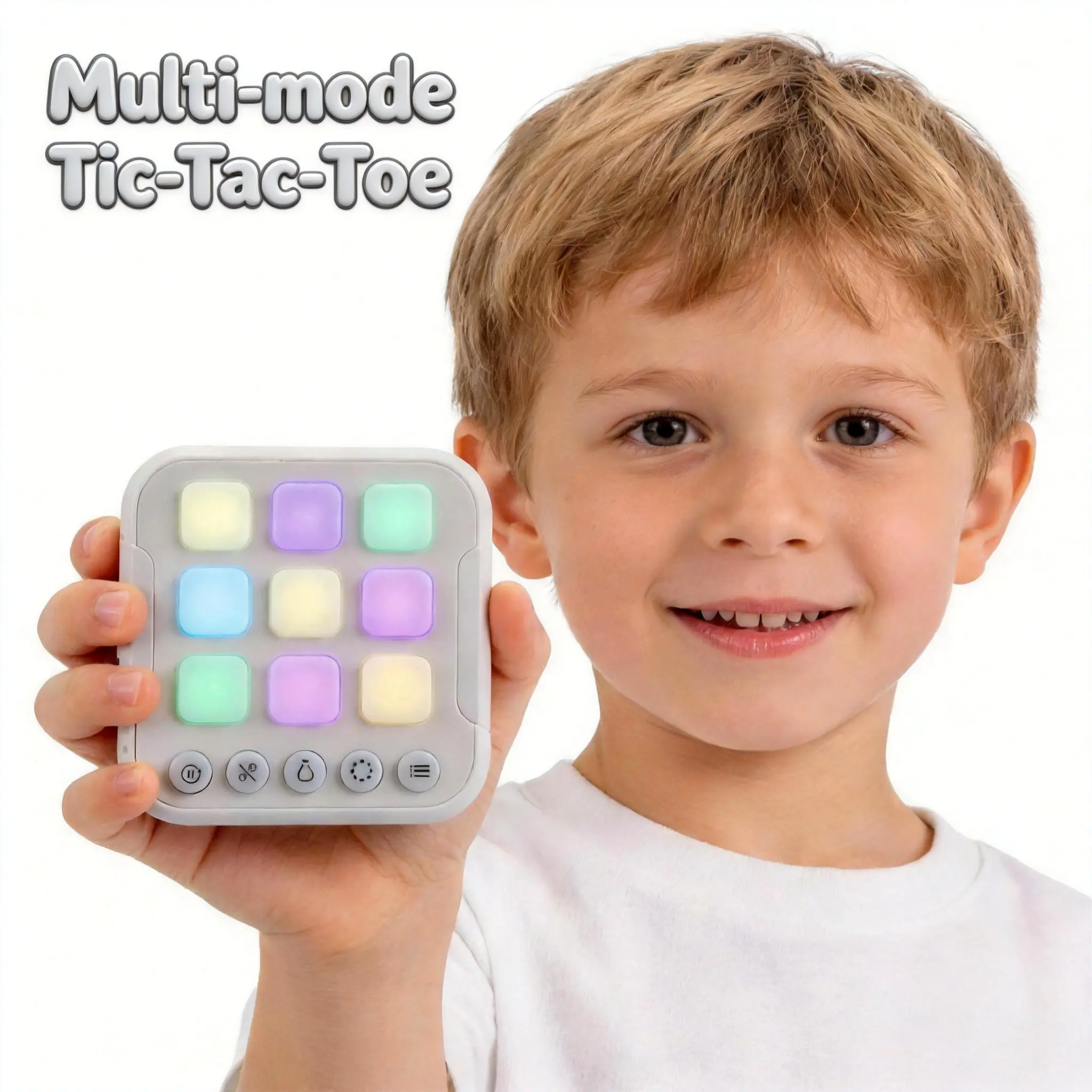 Unisex On-the-Go Kid's Educational Strategy Game - Multiple Game Modes, Supports Children Development, Helps Parents Reduce Screen Time While Exercising Thinking, None-Screen Toy for Educational Play Board Game Boardgame