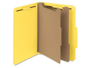Smead Recycled Pressbrd 2-Dvdr Classfctn Folders
