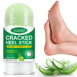 ELAIMEI CRACKED HEEL STICK,Aloe vera nourishes the skin of the feet, leaving it soft and smooth. An ideal choice for those with dry skin, this multi-purpose foot stick is suitable for all skin types.