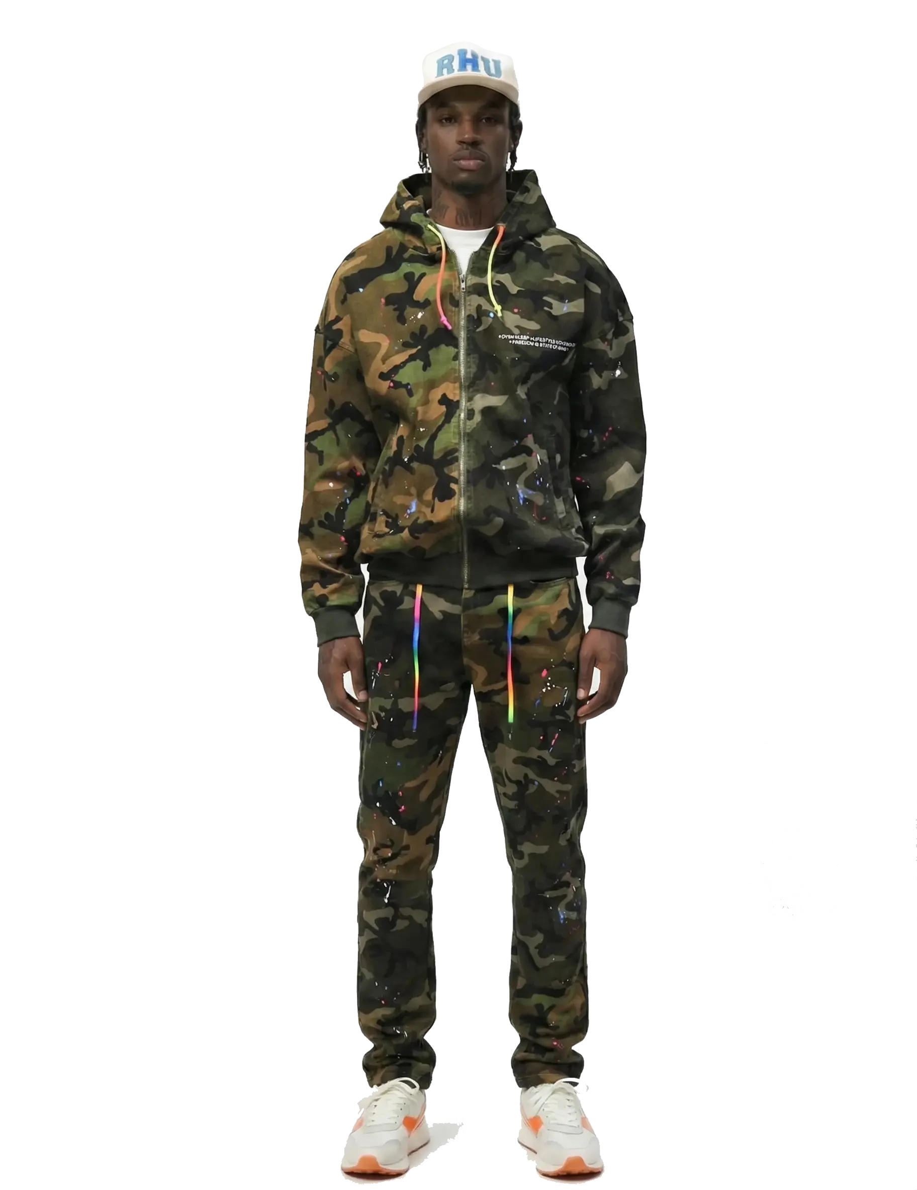 Cypress Mixed Camo Bomber Jacket Cypress Mixed Camo Bomber Jacket