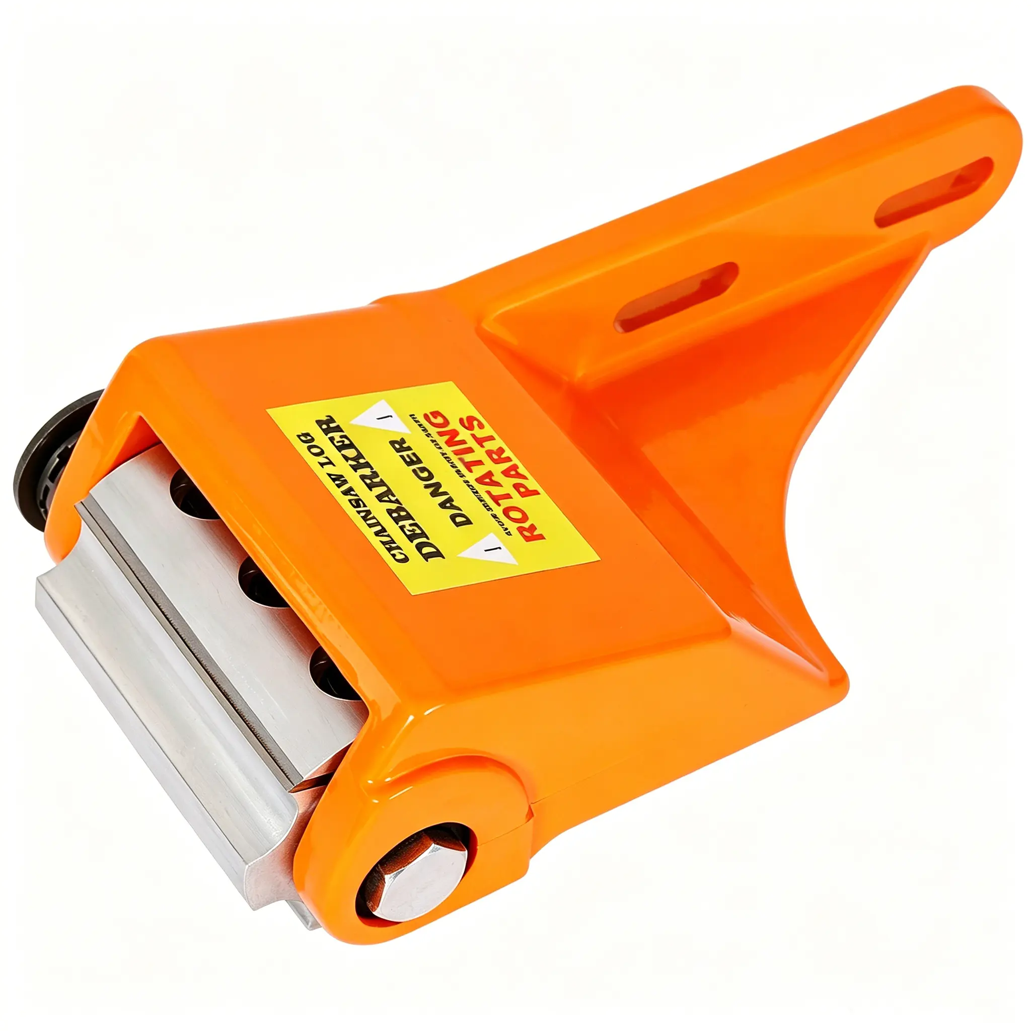 Log Peeler,Log Debarking Tool,Chainsaw Attachment for Wood Debarking,Chainsaw Accessories,Timber Framing Tool Orange
