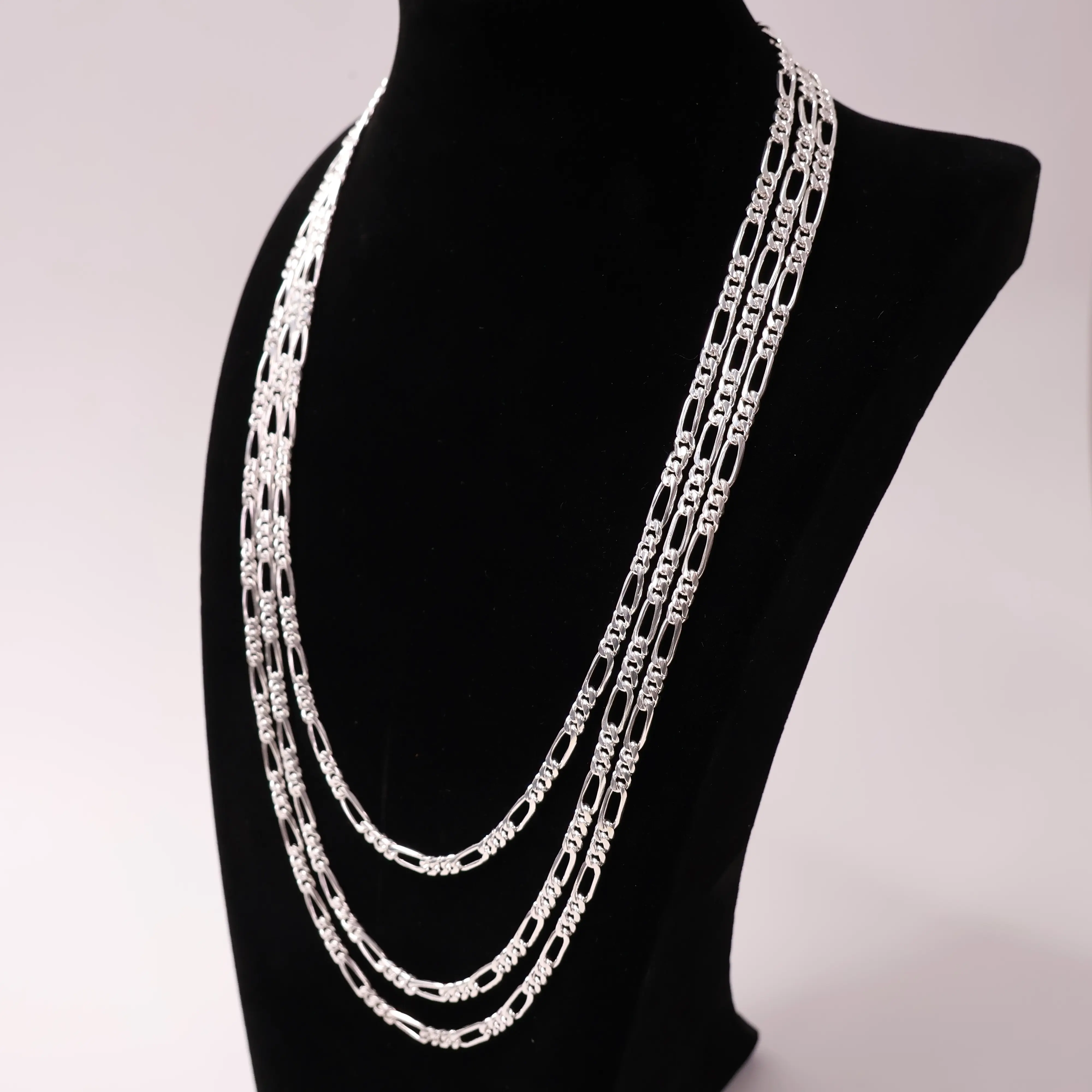 SILVER 950 CHAINS - Variedad de modelos 4mm