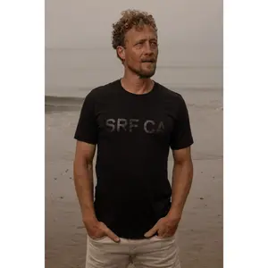 SRF CA Tee - Black on Black