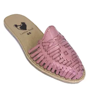 "Sofia" Women's Slip-On Huaraches - Pink