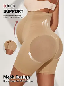 Pregnant Belly Support Shorts, Pregnancy Shapewear, High Waist Design, Gentle Abdominal Support, Reduces Pregnancy Back Pain, Suitable for Work, Travel, Home