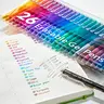 Shuttle Art 15/26-Pack Assorted 0.5mm Retractable Fine Point Erasable Gel Pen Kit, Acid-Free Transparent Multi Purpose Easy-to-Use Clicker Pens, School Supplies for Students, Ideal for Work, Drawing & Planner Use,techvibes
