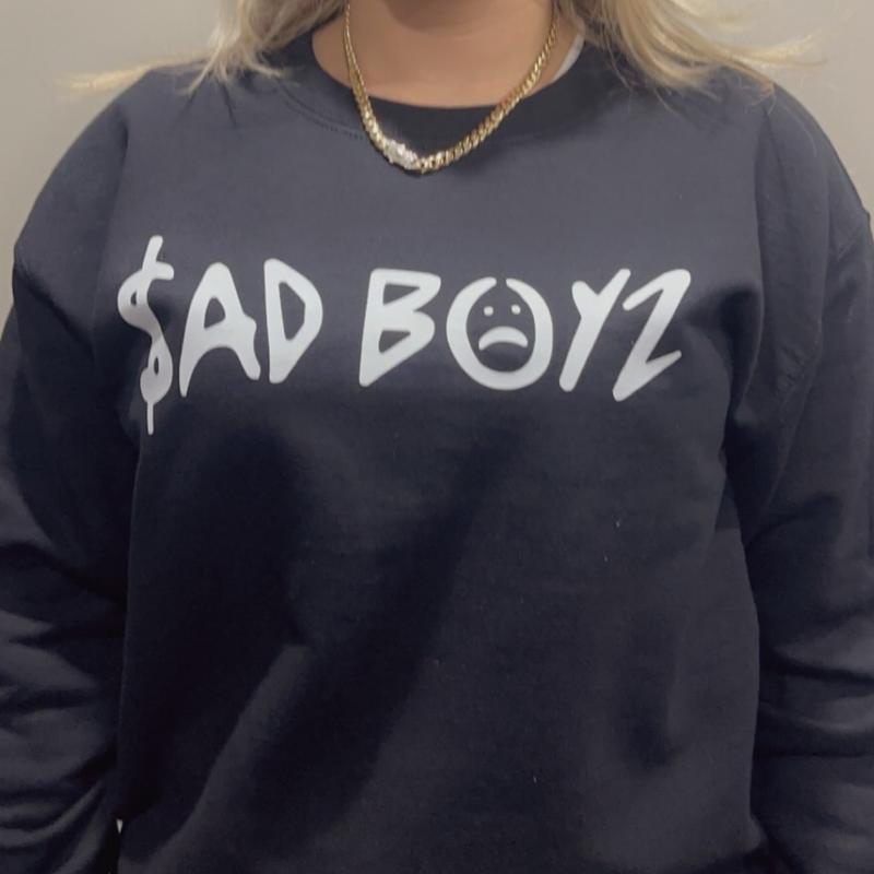 Junior H Sad Boyz Club Merch Summer Unisex Tee Streetwear Hoodie and T-Shirt for Women/Men - Polyester, Everyday