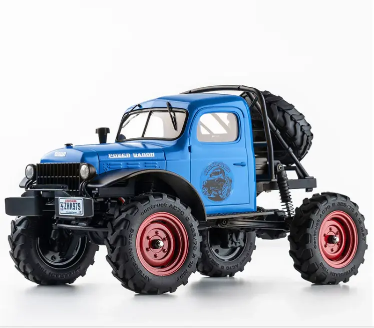 FMS RC Crwaler 1/24 Scale FCX24S Power Wagon S RTR V2 4WD 2.4GHz 3CH Offroad RC Car Model Vehicle Hobby Grade Remote Control car,rc cars