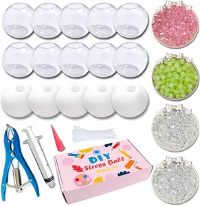 stress ball craft diy fidget kit homemade squishy toy sensory craft calming toy relaxation toy therapy toy occupational therapy fine motor activity birthday gift creative craft kit family activity