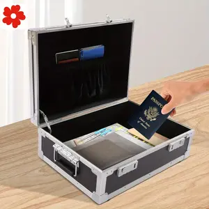 New Storage Lock Box Lockable Dorm Storage Trunk Made With   Briefcase Or Dorm Room Box Locking Storage Boxes For Precision Accessories - Office & School Supplies.safe