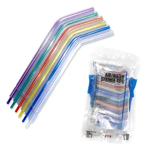 250 Rainbow Dental Air Water Syringe Tips