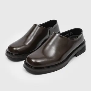 Men’s Glossy Leather Slip On Loafers Casual Formal Dress Shoes