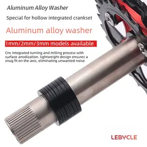 The integral hollow tooth disk gasket is suitable for SHIM0NA BB86 91 92 52GXP 24mm BB30 axis frame measurement.