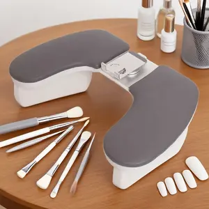 1pc Nail Arm Rest Pad, Soft Comfortable Gel Handrest Cushion, Essential Manicure Tool for Salons & Home DIY, Easy Clean Design, Nail Care Tool