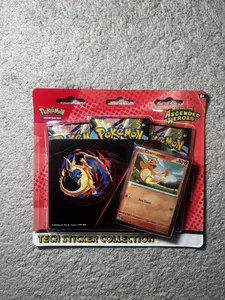 Pokémon Tech Sticcker collection (Ascended heroes 3 booster packs + promo card)