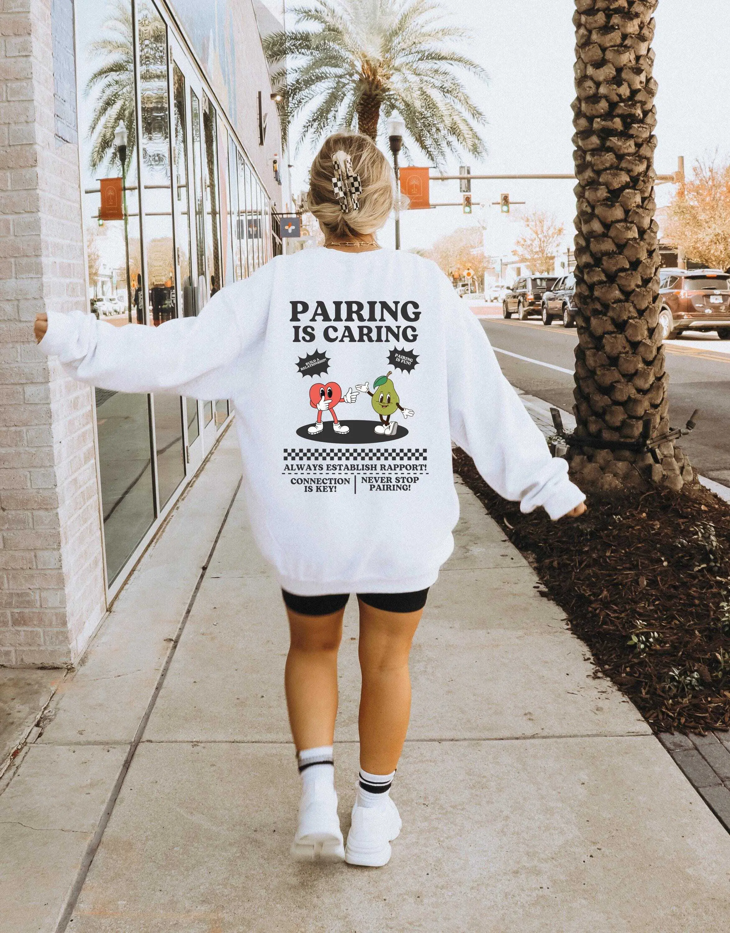 Aba Sweatshirt  T-shirt  , Aba Therapy Aba shirt , Pairing Is Caring Sweatshirt Pairing Sweatshirt Aba Gift Aba Gifts Pairing Crewneck