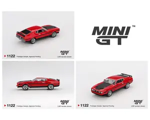 MINI GT 1/64 Ford Mustang Mach1 1971 – Race Red – Mijo Exclusives